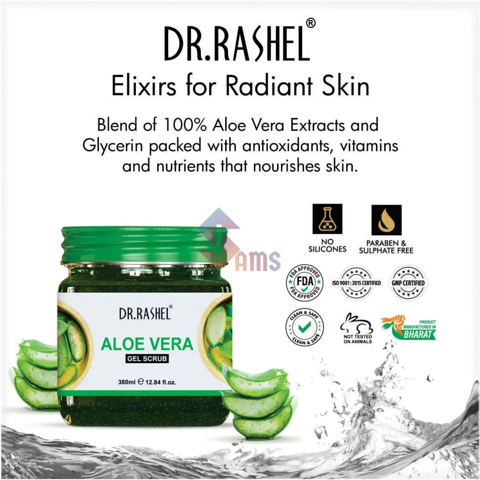 Dr rashel aloe vera gel scrub2.webp